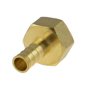 HydFemale 10mm Hose Barb Nipple Brass Straight Connector Fitting